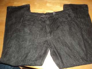 mens ROCAWEAR black Jeans sz 42 R Pockets look 40 x 33.5  