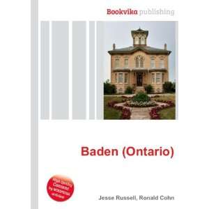  Baden (Ontario) Ronald Cohn Jesse Russell Books