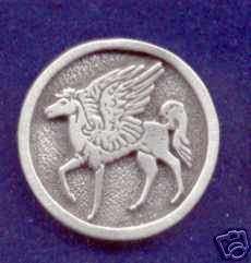 Pegasus Jewelry Pewter Pegasus Winged Horse Pin 0613  