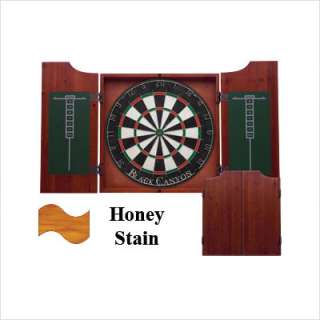 Black Canyon Dart Board Cabinet in Honey 40 0700  