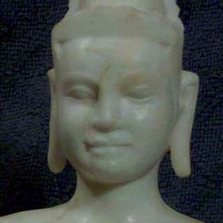 Sculpture Stone Carving of Asian Tribal Woman  