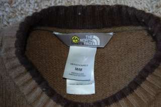 MENS THE NORTH FACE TNF A5 SERIES LAMBS WOOL CREW NECK SWEATER    SIZE 