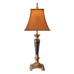  Column Of Leather Lamp Table Lamp By Wildwood Lamps
