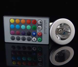 Multi color Led Light Bulb Lamp Set Remote RGB 16 Colors 110V/220V E27 