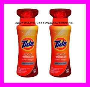 Tide liquid Stain Release In Wash Booster 40 0z total  