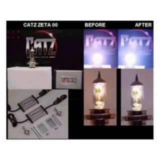 In Short the CATZ ZETA system increases the voltage to your headlights 