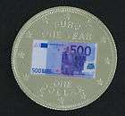 ISLANDS   2003 1 DOLLAR EURO ONE YEAR COMMEMORATIVE COI