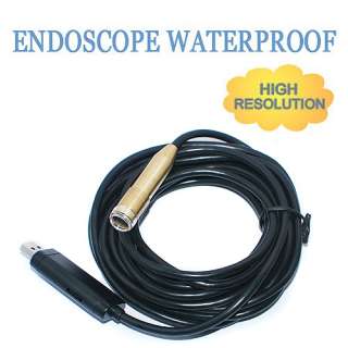 5M USB Waterproof Endoscope Borescope Inspection Camera  