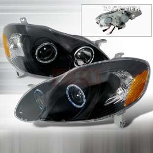 com Corolla Corolla Halo Projector Head Lamps/ Headlights Performance 