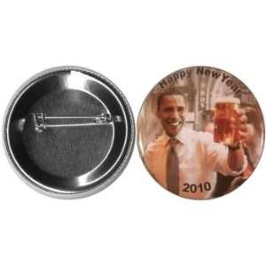  Obama New Year 2.25 inch Round Button Case Pack 72 