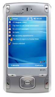 The Cingular 8125 lets you do things youd typically need a PC to do 