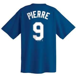  Juan Pierre Los Angeles Dodgers Name and Number T Shirt 
