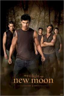MOVIE POSTER ~ TWILIGHT NEW MOON JACOB WOLF PACK  