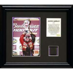 Denny Hamlin   2006 Budweiser Shootout Champion   Framed 6x8 