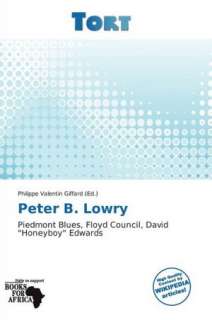   Peter B. Lowry by Philippe Valentin Giffard, Tort 