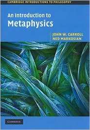   Metaphysics, (0521533686), John W. Carroll, Textbooks   