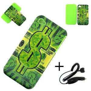  DUAL HYBRID CASE ONE HUNDRED DOLLAR BILL COVER CASE + CAR CHARGER