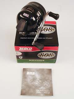 ZEBCO 808 BOWFISHING SPINCAST LINE REEL 808BOW BX NEW  
