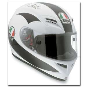  AGV Grid Angel Nieto Replica Helmet   Large/White/Black 
