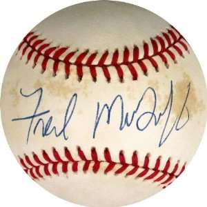  Fred McGriff Autographed Baseball