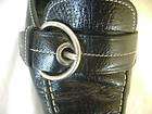 black prada leather buckle slides heels $ 101 53  or best 