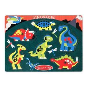  Dinosaurs Peg Puzzle Toys & Games