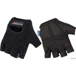  Spenco Classic Glove SM Black Crochet Knit Sports 