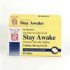  Health Care 315450 Stay Awake Tablets  Case of 24 Beauty