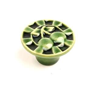 Century 50808 GGR Glazed Green Alps 1 1/2 Ceramic Designer Knob from 