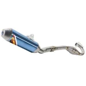   HEADER ANODIZED BLUE/TITANIUM END CAP 10 11 YAMAHA YZ250F Automotive