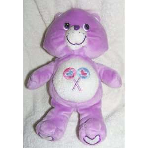    2004 Care Bears 10 Plush Glow A Lot Share Bear Doll Toys & Games