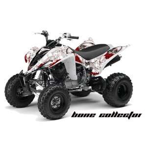 AMR Racing Yamaha Raptor 350 ATV Quad Graphic Kit   Bonecollector 