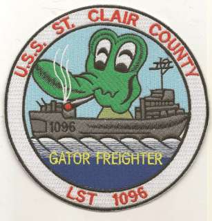 ST. Clair County LST 1096 * Popular Patch *  