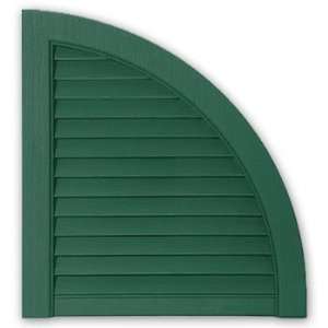Alcoa/Mastic ARCH15LV 55 2 Pack Green 15 Open Louvered Arch Top for 