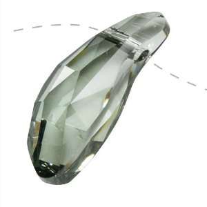  Swarovski Crystal #5531 18mm Aquiline Pendant Black 