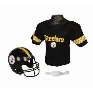  NEW Pittsburgh Steelers Football Helmet & Jersey Top Set 