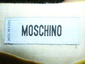 MOSCHINO FUNKY pants LINEN low rise 44 10 SO COOL  