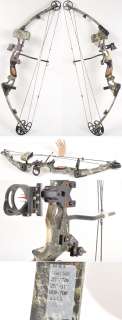 Browning RAGE LH Adjustable Compound Hunting Bow+Vortex Sight+Quiver 