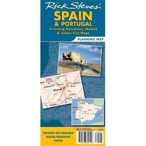   Map Including Barcelona, Madrid and Lisbon [Map] Rick Steves Books