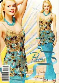Crochet Patterns Book Magazine Poncho Shawl Dress Top Cardigan Duplet 