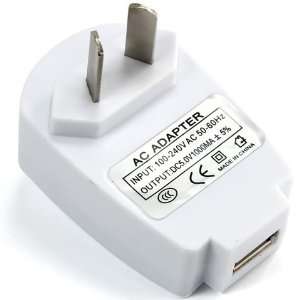  [Aftermarket Product] White AU Pin Prong 5V 1A 1000mA 