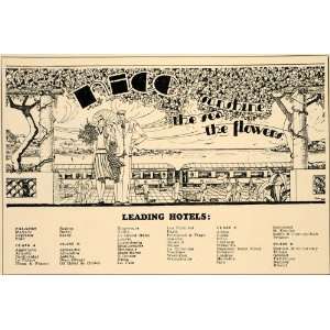  1928 Ad Travel Leading Hotels La Paix St. Ermins Albion 