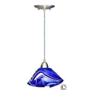 Hand Colored and Shaped Glass Pendant Light Lighting Lamp Fixture with 