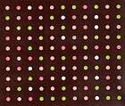 CHOCOLATE POLKA DOTS GIFT WRAPPING PAPER  Large 30 Roll