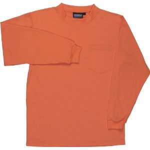 ERB 61796 9602 Non ANSI Hi Vizability Long Sleeve Jersey Knit T Shirt 