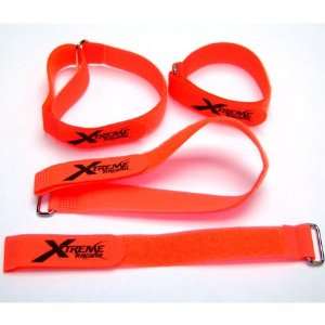  Xtreme Racing Battery Strap Kit (4), Orange Toys & Games