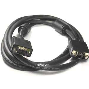  MWAVE Premium 100 ft Super VGA Cable Male to Male HD15 
