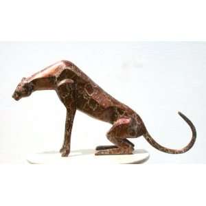  Metropolitan Galleries SRB60067 Cheetah Bronze