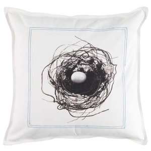 Aidan Gray Bird Nest Patch Pillow Cover