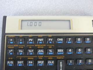 Hewlett Packard HP 12C Vintage RPN Calculator HP12C  